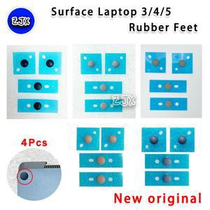 4pcs/새 원본 Microsoft Surface 노트북 3/4 발 패드 D 쉘 미끄럼 방지 고무 1868 라운드 쿠션