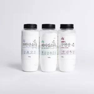구연산 베이킹소다 과탄산소다 3종세트 명절선물세트 물때 화장실청소