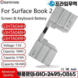 G3HTA044H Microsoft Surface Book 2 용 스크린 키보드 배터리 13.5 
