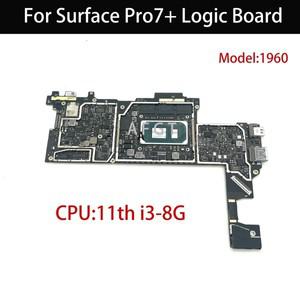 Microsoft Surface Pro 7 7Plus 1960 태블릿 컴퓨터 마더보드 11th CPU i3 8G  로직 보드가  되었습니다.