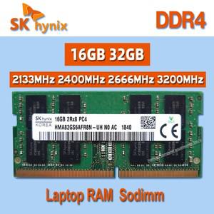 SK 하이닉스 RAM DDR4 노트북 메모리 2Rx8 PC4-2133P 2400T 2666V 3200AA SOM 16GB 32GB 2133MHz 2400MHz 2