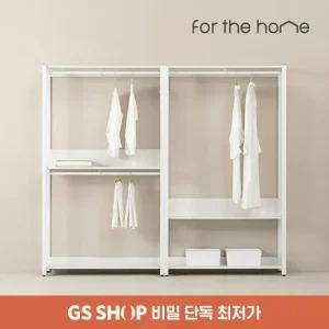 이든 철제드레스룸 2000 A세트(1000 1단+1000 2단)