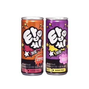 탑씨 제로 오렌지 250ml*30캔 + 포도 250ml*30캔