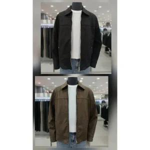 25F/W 블루종비건 스웨이드레더자켓 2종BZF5LJ1102_GN