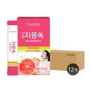 티젠 자몽쏙 10스틱X12박스