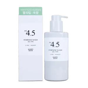 해피바스 PH 4.5 저자극 여성청결제 쑥향 젤타입 250g
