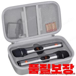 JBL 호환 호환 PartyBox 무선 마이크 케이스 2 노래방 듀얼 휴대용 여행 보관 가방