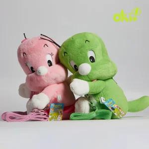 오키오 아기공룡 둘리 인형 가방 백팩