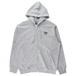 엄브로 에센셜 스몰로고 후드 집업 UP323CFT91 MGR