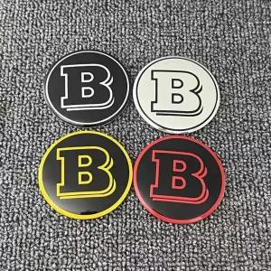 벤츠 호환 호환휠캡 56mm-75mm 자동차 휠 센터 허브 캡 스티커 액세서리 메르세데스 Brabus AMG Maybach W2