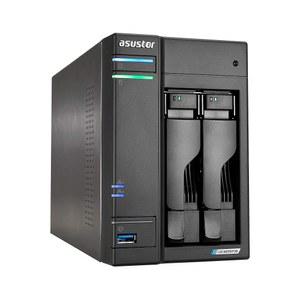 Asustor Lockerstor 2 Gen2 AS6702T - 베이 NAS 2대, 쿼드코어 2.0GHz CPU, M.2 NVMe 슬롯 4대(PCIe 3.0), 듀얼 2.5GbE, 4GB DDR4 RAM, 네트워크 연결 스토리지(디스크리스)
