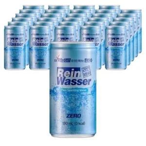 [CJ] 라인바싸 탄산수 190ml CAN (총30입)