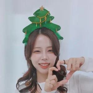 트리 성탄절 싼타 용품 크리스마스머리띠 눈사람 파리 산타인형 크리스마스 홈파티