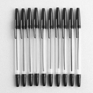 [아우트]디자인 투명케이스 필기 1.0mm 10pX5