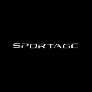 기아 스포티지 NQ5 레터링 매립형 LED도어라이트 / 2개1세트