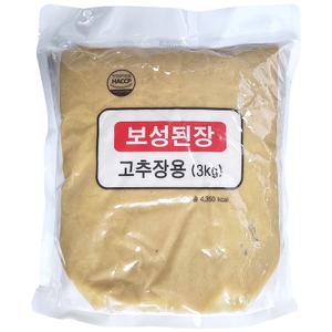 보성된장 고추장용 3kg 일식된장