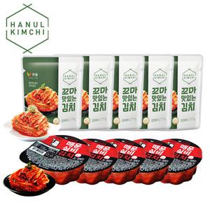 한울 맛김치80g 5개+실비컵80g 5개