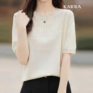 KARRA 미니펀칭라인니트_A4M0484
