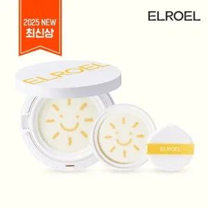 [2025최신상] 엘로엘 업그레이드 빅 선쿠션S9 슬림구성 (본품 1개 리필 1개)