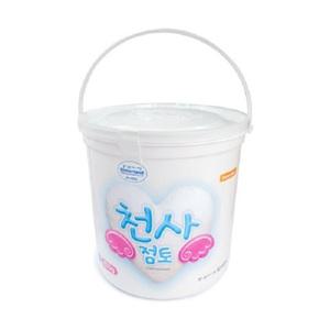천사점토 800g 대용량 흰색 클레이 유아 점토 만들기 미술 수업재표