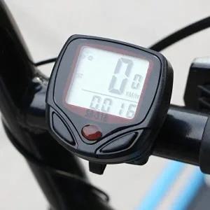 15기능 디지털 자전거속도계 속도측정 유선속도계-WF64DDF