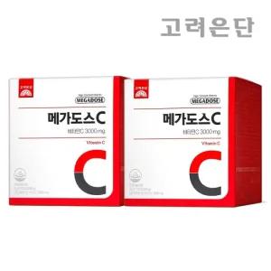 고려은단 메가도스C 3000 비타민C 100포 X 2개