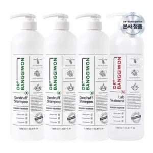 [닥터방기원] 댄드러프 샴푸 1000mlx3+랩 트리트먼트 1000ml