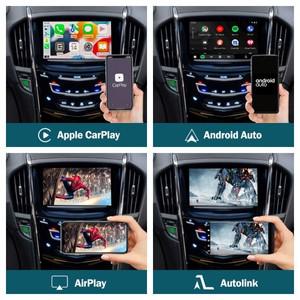 액추에이터캐딜락 ATS 2014-2017 XT5 SRX 8인치 HMI 2.0 안드로이드 오토 미러링크 에어플레이 기능을 갖춘