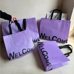 [청결공감] 웰컴쇼핑백 2COLOR 대형