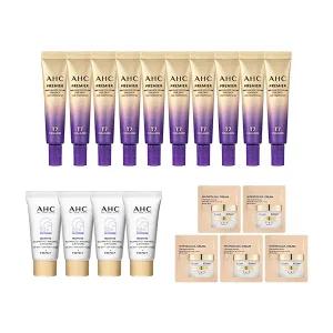 AHC 아이크림 시즌13 12ml x10 + 워터풀 선크림 7ml x4 + 샘플 5매