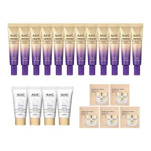 AHC 아이크림 시즌13 12ml x12 + 워터풀 선크림 7ml x4 + 샘플 5매