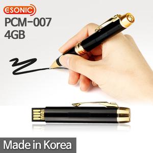 HJ 이소닉 PCM-007 4G 무손실 PCM 볼펜형 녹음기 고음질