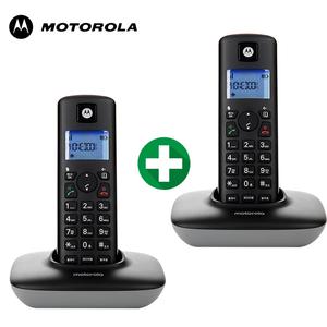 모토로라 무선 전화기 T401A 블랙+블랙