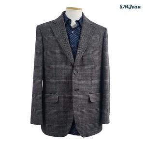 SMJ705 남성 울모직 콤비자켓 중년 캐주얼 자켓 남자 마이 캐주얼 정장  겨울