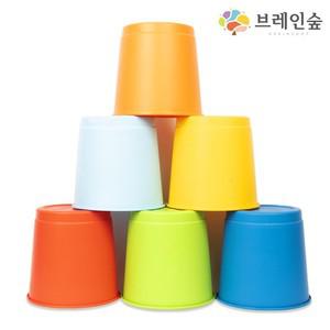 대형양동이쌓기