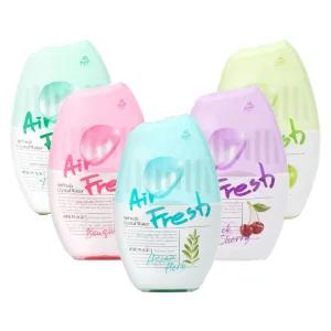 애경 에어후레쉬 크리스탈워터 방향소취제 400ml 5종 2개 (렌지/부케/애플/체리/허브)