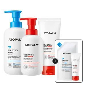 [아토팜 BEST SET] MLE크림160m+MLE로션300m+탑투토워시460ml (gift 탑투토워시250ml/로션60ml)