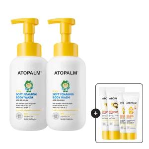아토팜 키즈 소프트 포밍 바디 워시 460ml 2개 (gift 로션+선로션)
