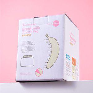 [퍼펙션]바나나 변온 모유 저장팩 200ml 120매