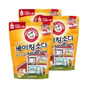 암앤해머 베이킹소다 2.1kg 3개