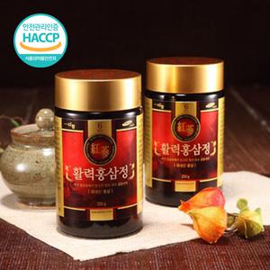 떠먹는 홍삼 6년근 활력 홍삼정 250g x 2병 홍삼농축액 설 추석 명절 선물세트