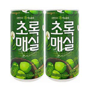 [기타]웅진 초록매실 180ml 90캔