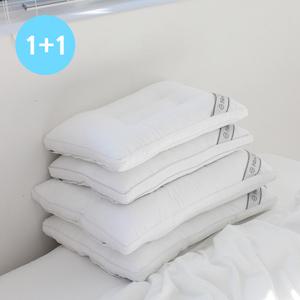 루시드슬립 1＋1 잠에 푹 빠져드는 호텔식 프리미엄 마이크로파이버 다운필 경추 베개솜 40x60 50x70