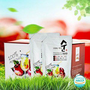 [팸쿡]경북 영주 사과즙 애플순 100ml 30포 1박스