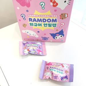 산리오 랜덤 캐릭터 피규어 연필캡