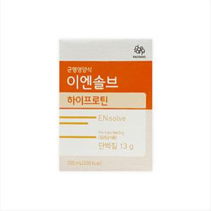 대상웰라이프 이엔솔브 하이프로틴 고단백 균형영양식 경관급식용 200ml x 30팩