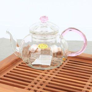 핑크장미 유리 차주전자 티포트 다관 600ml WC60F3E