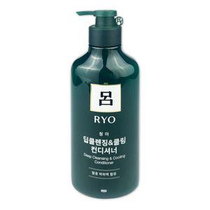려 샴푸 한방 청아 딥클렌징 링 컨디셔너 550ml O 모 쿨 린스 트리트먼트