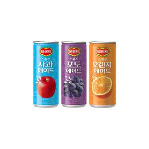 델몬트 스퀴즈 에이드 오렌지 포도 사과 240ml 각10개 총30개[K]