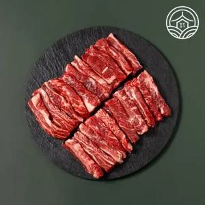 청담미가 1++ 등급 한우 갈비살 300g+300g  총 600g)